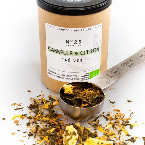 Thé Vert Cannelle & Citron BIO