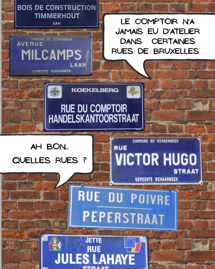 Si le Comptoir des Epices est né en 1925 dans le quartier des quais à Bruxelles,…