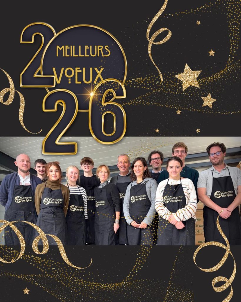 Toute l’équipe du Comptoir vous souhaite une année riche en saveurs,  rencontres…