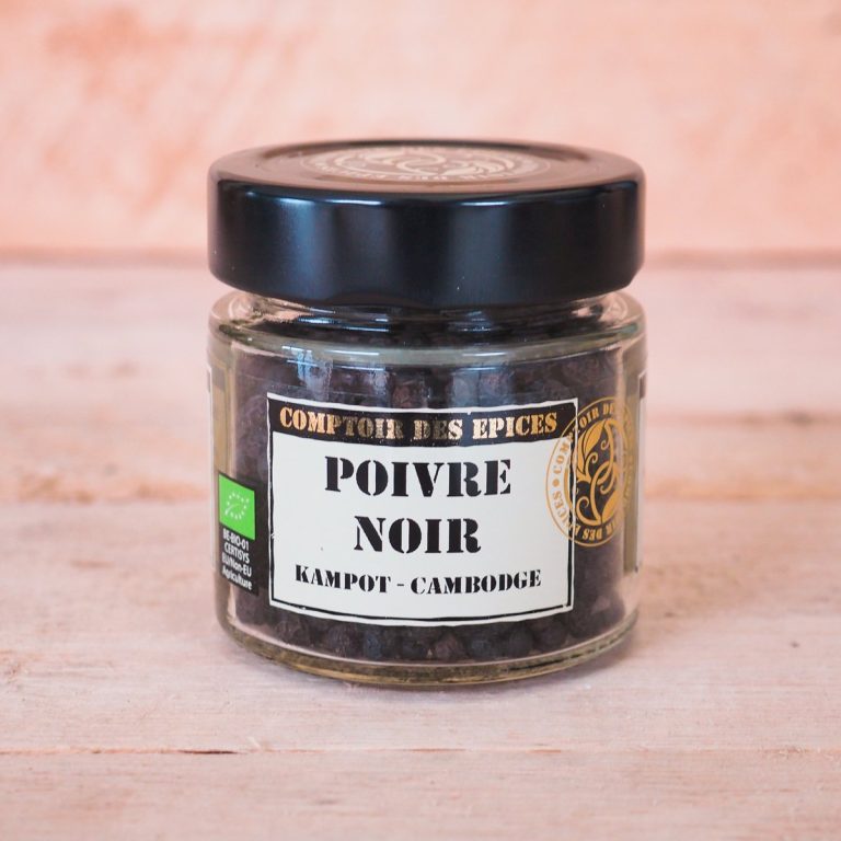 Poivre Noir BIO (Kampot – Cambodge)