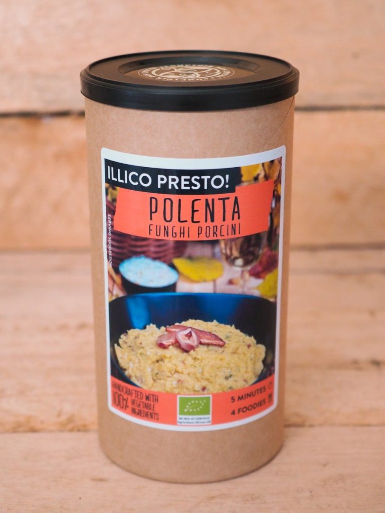 Polenta Funghi BIO – Illico Presto!