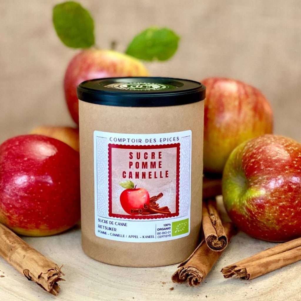 Sucre de Canne "Pomme & Cannelle" BIO