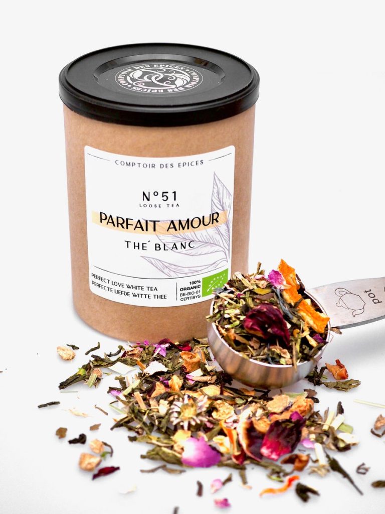 Thé Blanc « Parfait Amour » BIO